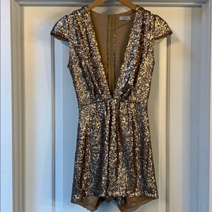 Sequin romper XS, perfect condition, never worn.